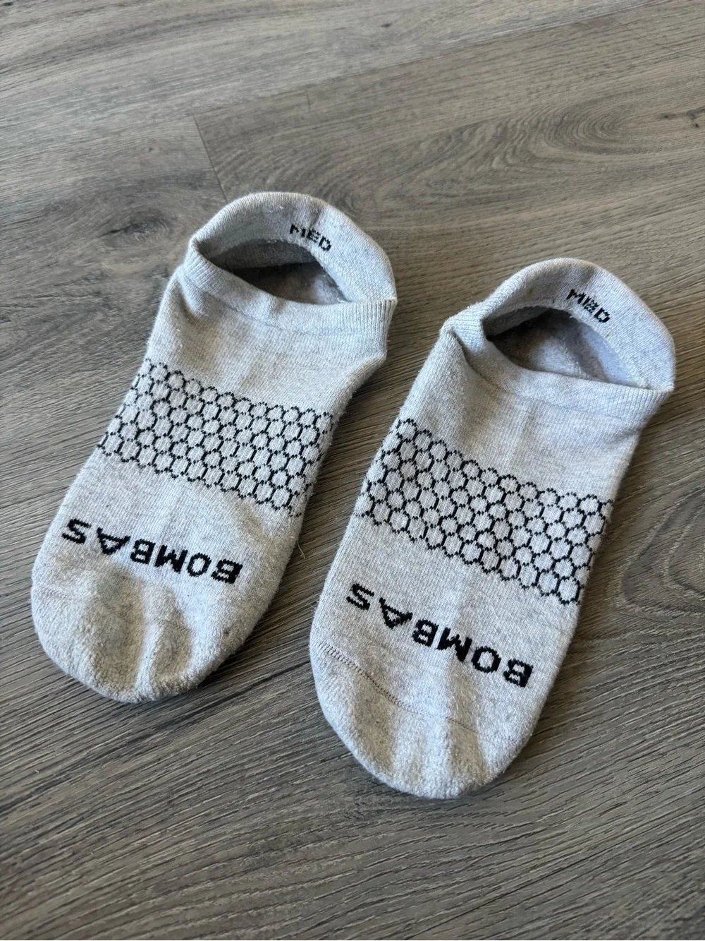 Bombas Athletic Low Socks (Heather Grey)